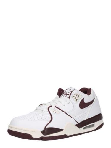 Nike Sportswear Matalavartiset tennarit 'AIR FLIGHT 89'  ruskea / valk...