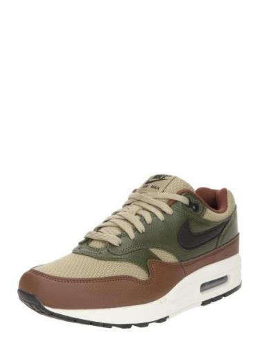 Nike Sportswear Matalavartiset tennarit 'AIR MAX 1 ESS PRM'  ruskea / ...