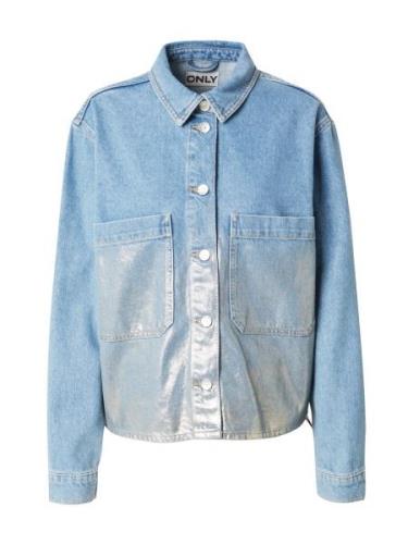 ONLY Välikausitakki 'ONLCASSIE'  sininen denim / hopea