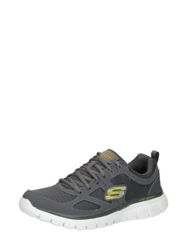 SKECHERS Matalavartiset tennarit 'Burns Agoura'  keltainen / tummanhar...