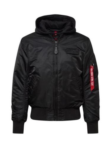 ALPHA INDUSTRIES Välikausitakki 'MA-1 ZH'  punainen / musta / valkoine...