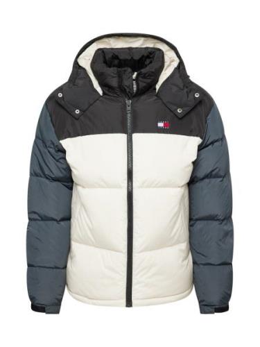 Tommy Jeans Talvitakki 'Alaska'  ecru / antrasiitti / musta