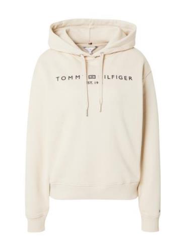 TOMMY HILFIGER Collegepaita  vaaleabeige / marine / punainen / musta