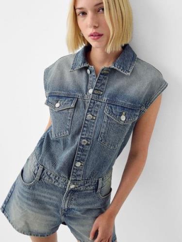 Bershka Haalari  sininen denim