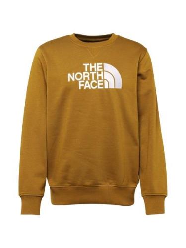 THE NORTH FACE Collegepaita 'DREW PEAK'  sinappi / valkoinen