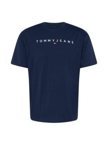 Tommy Jeans Paita  tummansininen / valkoinen