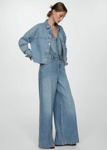 MANGO Haalari 'Venetia'  sininen denim