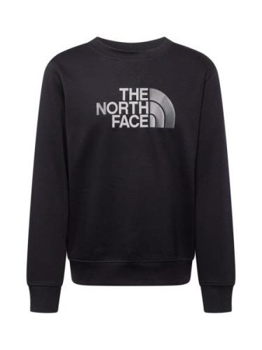 THE NORTH FACE Collegepaita 'DREW PEAK'  vaaleanharmaa / musta