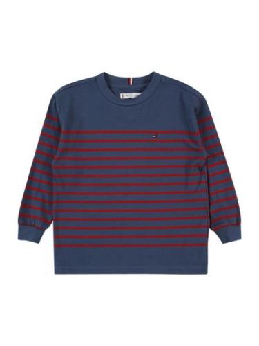 TOMMY HILFIGER Paita  tummansininen / punainen