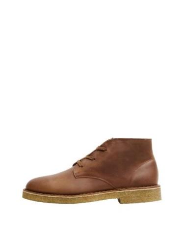 SELECTED HOMME Chukka-saappaat 'SLHRicco'  ruskea