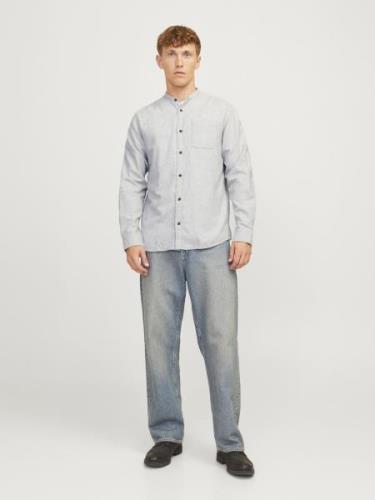 JACK & JONES Paita 'JJEBand'  vaaleanharmaa