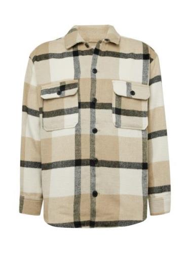 JACK & JONES Paita 'JEBRADLEY OLLIE'  kerma / tummabeige / musta