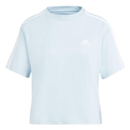 ADIDAS SPORTSWEAR Toiminnallinen paita 'Essentials 3-Stripes'  vaalean...