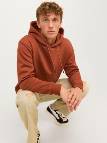 JACK & JONES Collegepaita 'JJEBradley'  ruosteenruskea