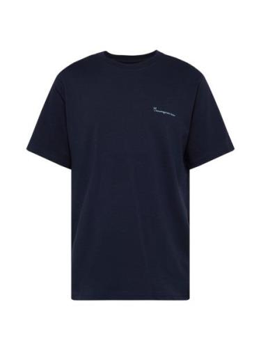 KnowledgeCotton Apparel Paita  marine / vesi