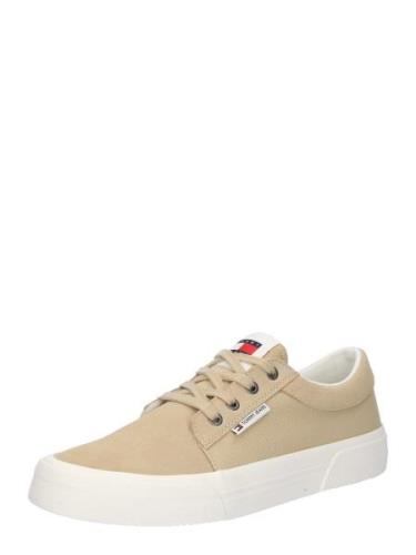 Tommy Jeans Matalavartiset tennarit  beige / laivastonsininen / punain...