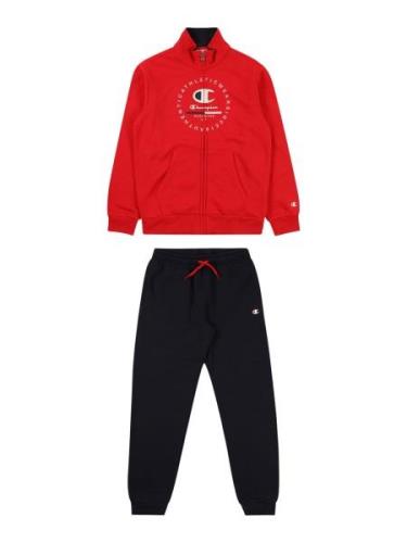 Champion Authentic Athletic Apparel Juoksupuku  punainen / musta / val...