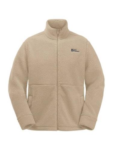 JACK WOLFSKIN Toiminnallinen fleecetakki 'FELSLICHT'  tummabeige