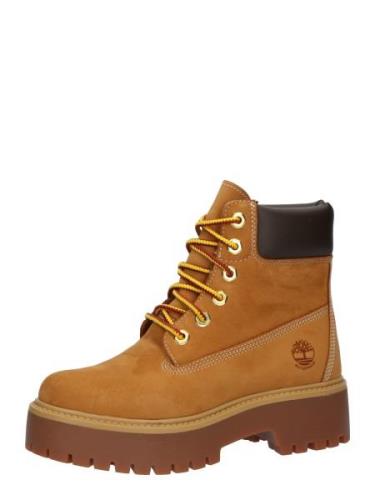 TIMBERLAND Nauhanilkkurit  seepia / tummanruskea