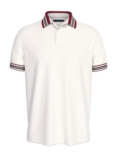 TOMMY HILFIGER Paita  vaaleabeige / marine / tummanpunainen / valkoine...