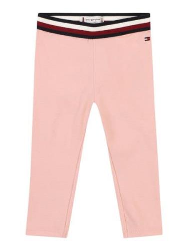 TOMMY HILFIGER Leggingsit  yönsininen / roosa / burgundin punainen