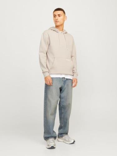 JACK & JONES Collegepaita 'JJELegacy'  kerma / valkoinen