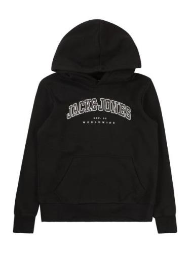 Jack & Jones Junior Collegepaita 'JJECALEB'  musta / valkoinen