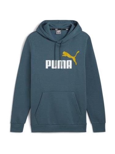 PUMA Urheilullinen collegepaita 'ESS'  sinivihreä / hunaja / valkoinen