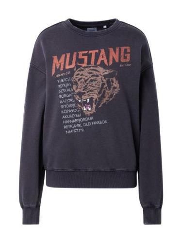 MUSTANG Collegepaita 'SALIDA'  ruskea / vaaleanpunainen / musta / offw...