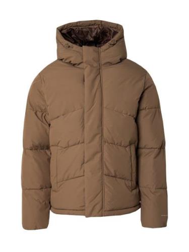 JACK & JONES Talvitakki 'JJWORLD'  ruskea