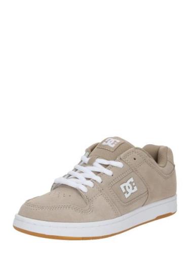 DC Shoes Matalavartiset tennarit 'MANTECA 4'  nude / valkoinen