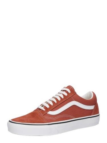 VANS Matalavartiset tennarit 'Old Skool'  tummanoranssi / valkoinen