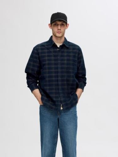 SELECTED HOMME Paita  marine / valkoinen