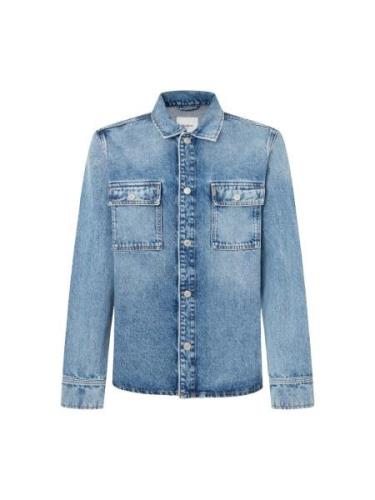 Pepe Jeans Välikausitakki  sininen denim