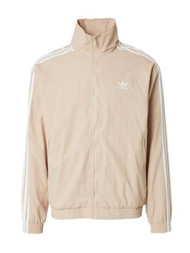 ADIDAS ORIGINALS Välikausitakki 'FBIRD'  beige / valkoinen