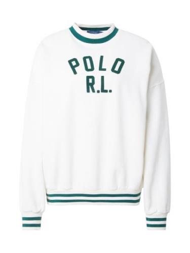 Polo Ralph Lauren Collegepaita  tummanvihreä / valkoinen