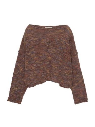 Pull&Bear Oversized neulepaita  vaaleansininen / ruskea / keltainen / ...