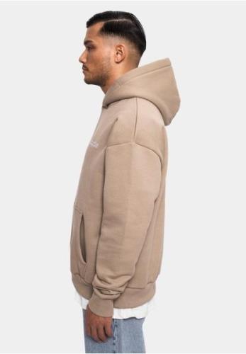 Dropsize Collegepaita 'Embo'  ecru / tummabeige