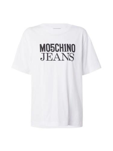 Moschino Jeans Paita  musta / valkoinen