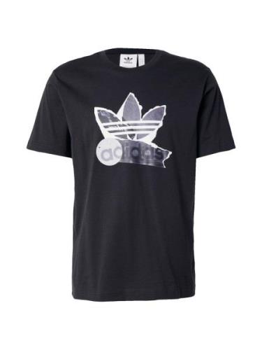 ADIDAS ORIGINALS Paita  grafiitti / tummanharmaa / musta / valkoinen