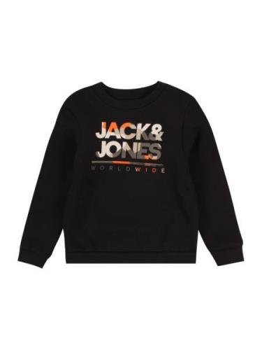 Jack & Jones Junior Collegepaita 'JJLUKE'  beige / kivenharmaa / orans...