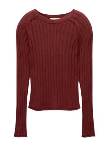 Pull&Bear Neulepaita  merlot