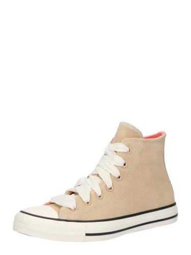 CONVERSE Korkeavartiset tennarit 'CHUCK TAYLOR ALL STAR SUEDE'  kameli