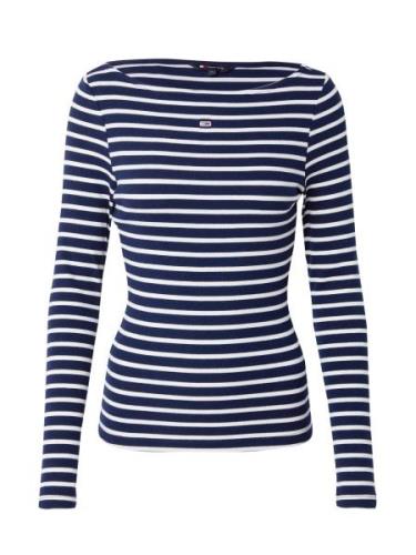 Tommy Jeans Paita 'BRETON'  laivastonsininen / valkoinen