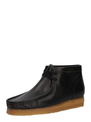 Clarks Originals Chukka-saappaat 'Wallabee'  musta