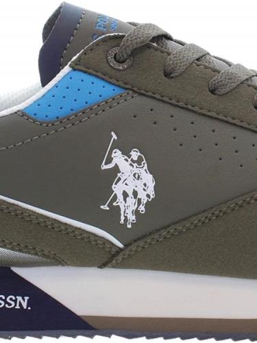 U.S. POLO ASSN. Matalavartiset tennarit 'Nobil003'  taivaansininen / o...