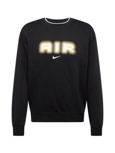 Nike Sportswear Collegepaita  hiekka / musta / valkoinen