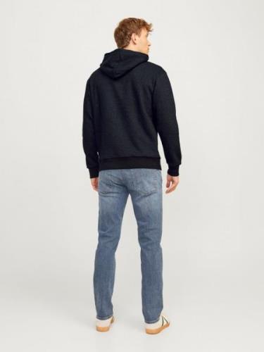 JACK & JONES Collegepaita 'JJSTAR'  oranssi / musta / meleerattu musta