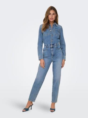 ONLY Haalari 'ONLBELIEVE'  sininen denim