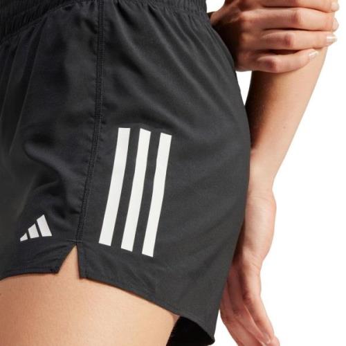 ADIDAS PERFORMANCE Toiminnalliset housut 'Own the Run'  musta / valkoi...